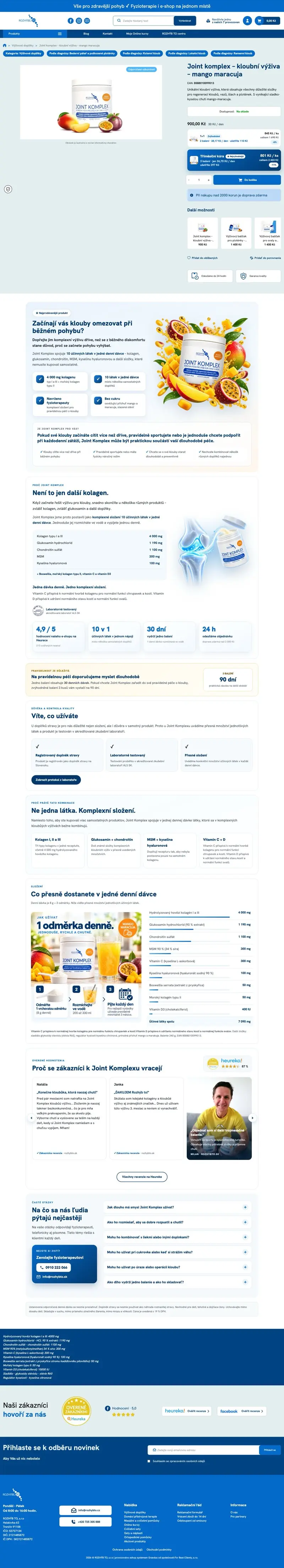 Rozhýb to — Produktová podstránka Rozhýb to — Produktová podstránka od Yummy ads